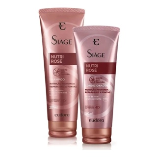 Kit Eudora Siage Nutri Rose Shampoo + Condicionador em Oferta na Shopee