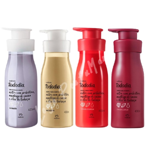 Creme Hidratante Para o Corpo Tododia Natura (400ml)