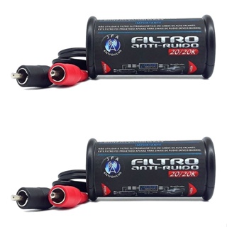 Kit 2 Filtros Anti Ruído JFA RCA em Oferta na Shopee