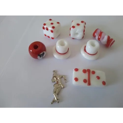 Kit Para Guia Zé Pilintra Dado Chapéu Dominó Bola 7 Baralho