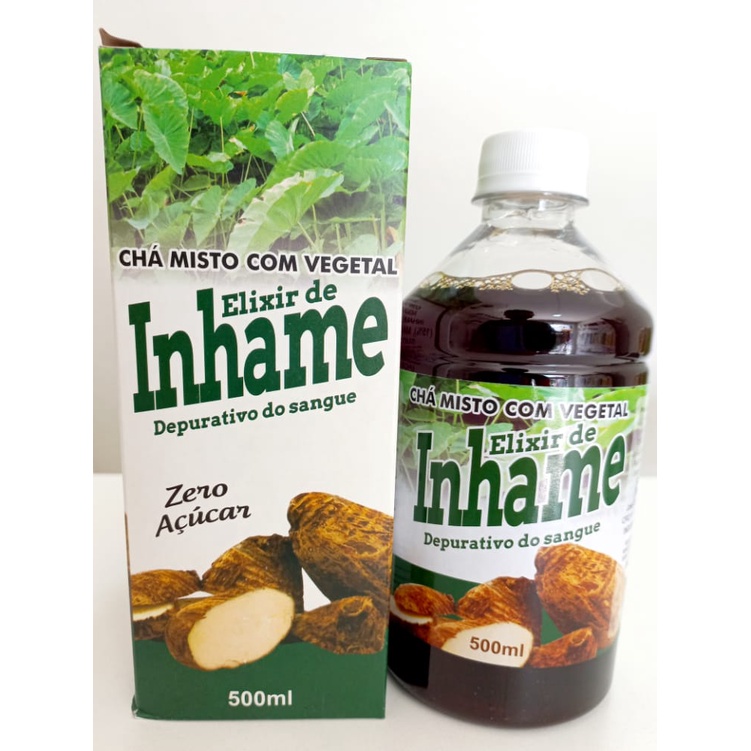 Elixir De Inhame 500Ml Avin Natural (Depurativo do Sangue) Shopee