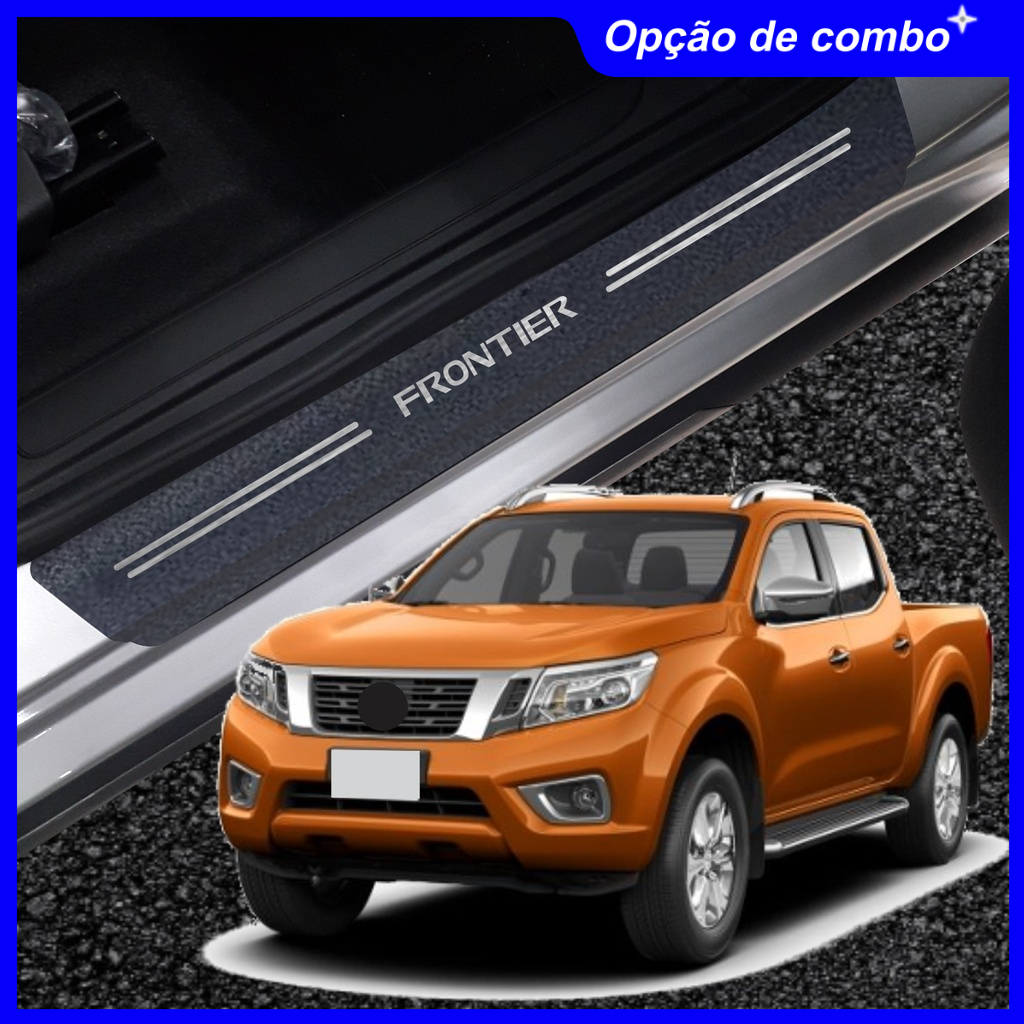 Soleira Nissan Frontier Kit 8 Peças