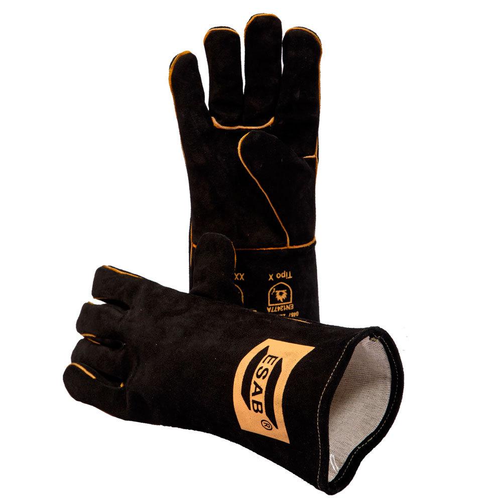 Luva Térmica para Soldador em Raspa Heavy Duty Black ESAB em Oferta na Shopee