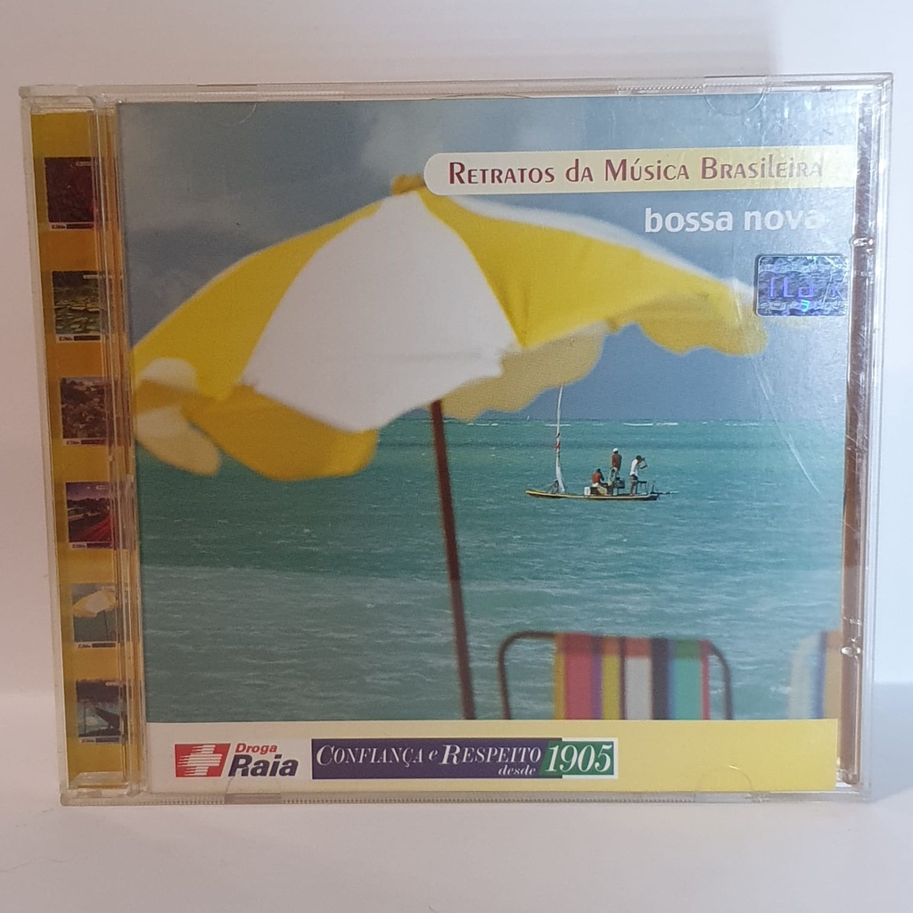 CD Retratos da Música Brasileira - Bossa - Coletânea Nara Leão Tom Jobim Claudette Soares Cariocas