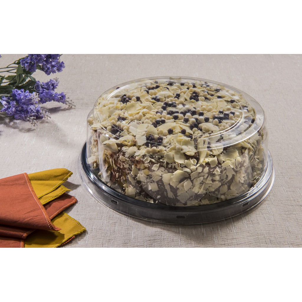 5 EMBALAGEM BOLO Torta Pequena Baixa - 1,2 kg  (27X8,7 CM) Ref.: G 50SB GALVANOTEK  LINHA SUPREMA