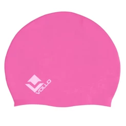 Touca para Natação Adulto Silicone Vollo Rosa