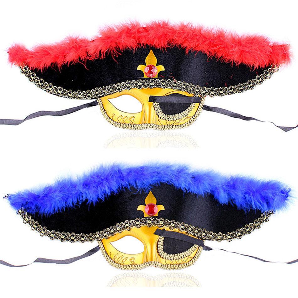 Mascara Pirata para Carnaval/Festa e Fantasia .