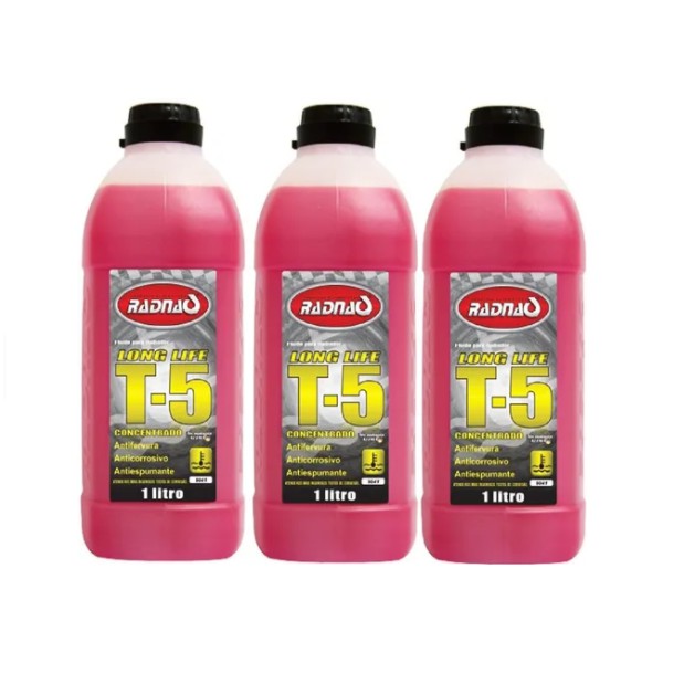 Aditivo Arrefecimento Radiador Radinaq T5 Long - 03 Litros em Oferta na Shopee
