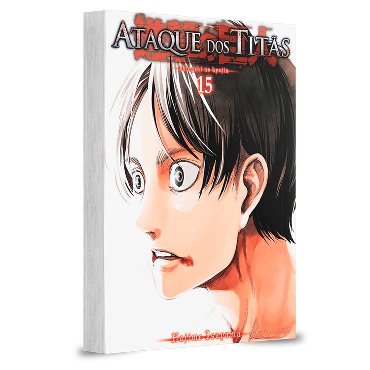 Mangá - Ataque dos Titãs - 15 - Série Original em Oferta na Shopee