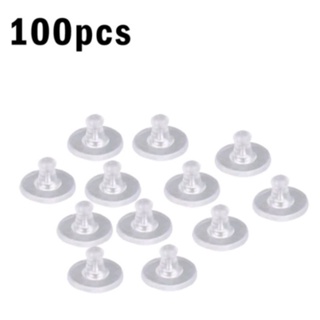 Tarracha Sutiã De Orelha De Silicone Para Brincos - 100pç em Oferta na Shopee