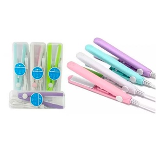 Mini Chapinha Prancha De Bolsa Portátil Cabelo Bivolt Estojo em Oferta na Shopee