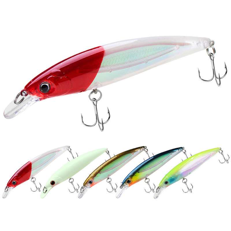 Aorace Isca Artificial Minnow Flutuante 11cm 10g - Pesca de Carpa e Ro