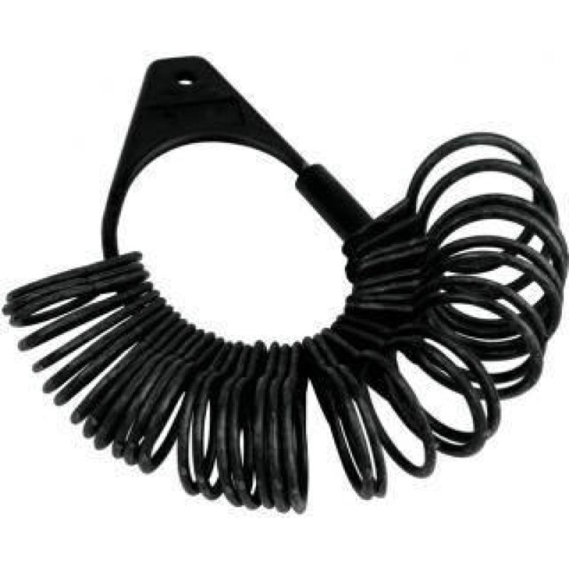 Aneleira De Dedo De Plástico - Do Nº 01 Ao 33 em Oferta na Shopee