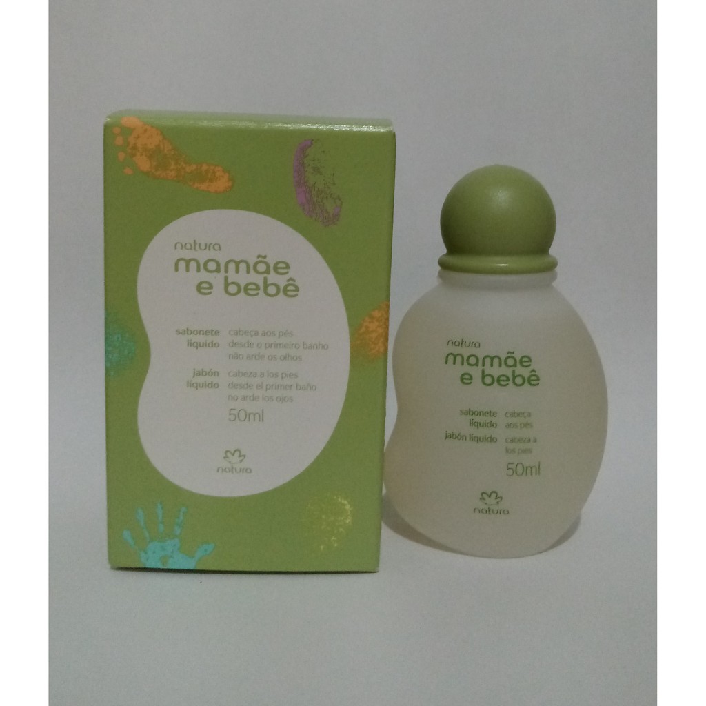 Miniatura Sabonete Liquido Natura Mamae E Bebe 50ml Validade 11 22 Shopee Brasil