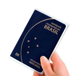 3 Capa transparente para passaporte e carteira de trabalho em Oferta na Shopee