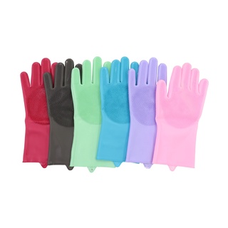 Par Esponja Luva Magica De Silicone Multiuso Para Louça Premium