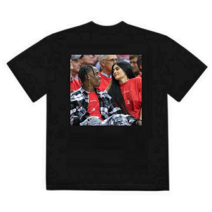 Camiseta Travis Scott & Kylie Jenner Couple