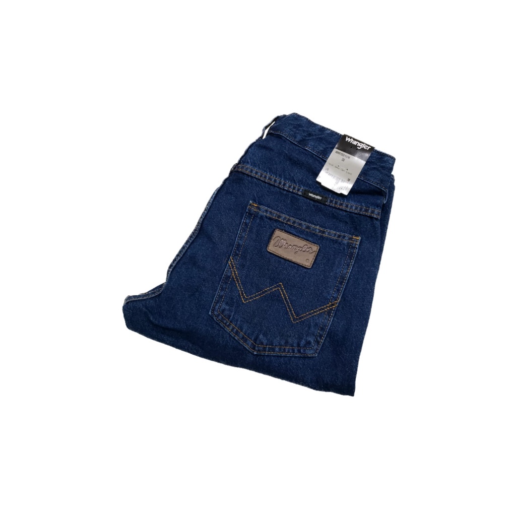 Calça Jeans Wrangler Original 100% Algodão Azul Stone | Shopee Brasil