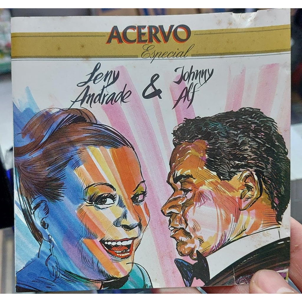 CD - LENY ANDRADE E JOHNNY ALF - ACERVO ESPECIAL
