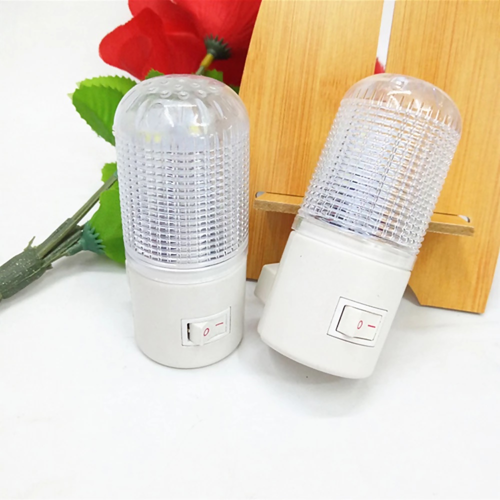 Mini Lâmpada Noturna Com Led De Parede Para Quarto / Lâmpada Tomada 0.5W LED Dim Night Light