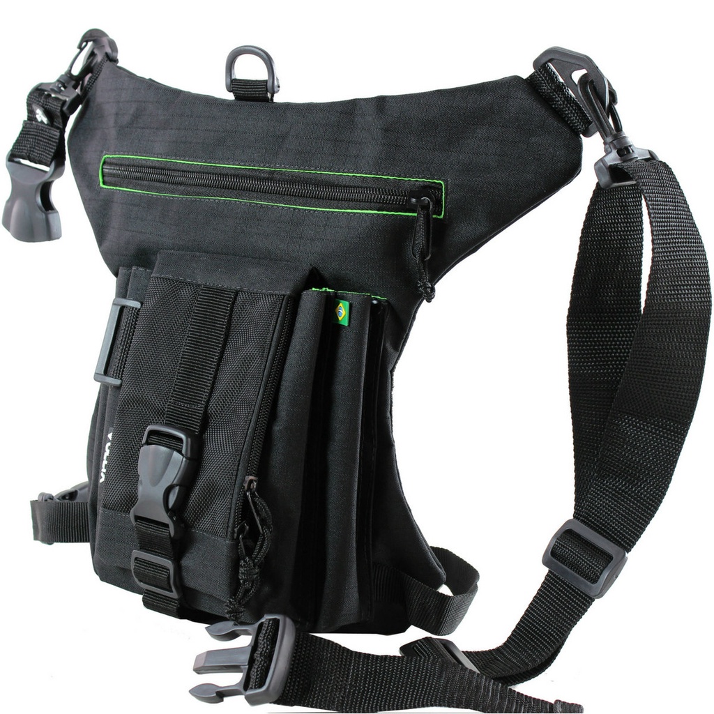 Pochete Cartucheira Vullix Green Black