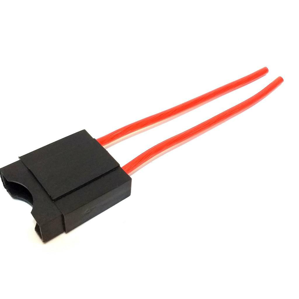 Combo 100 Porta Fusivel MAX Lâmina com Fio 4,0 mm Atacado