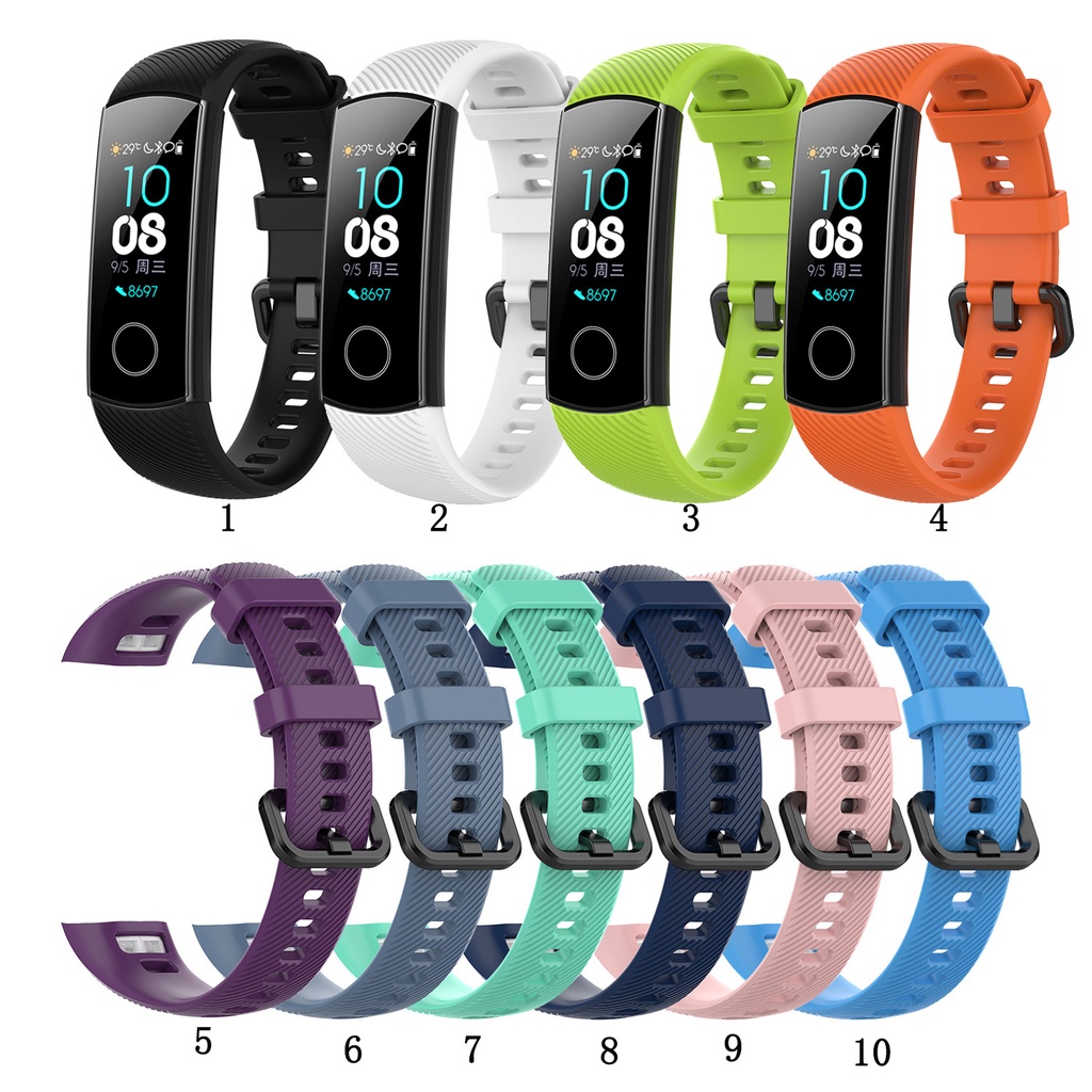 Pulseira De Silicone Para Pulseira Honor Band 4 Honor Band 5