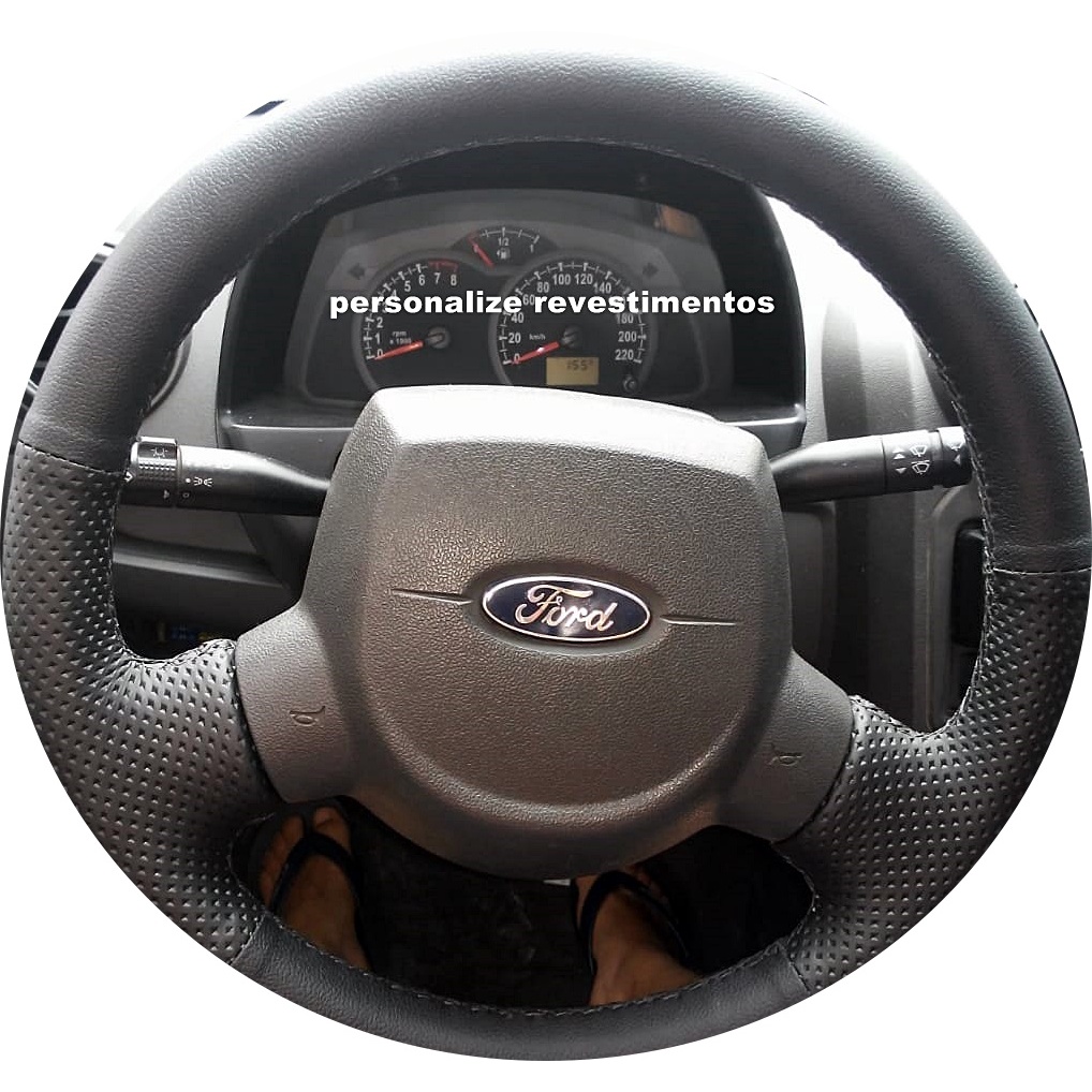 capa de volante costurada ford ka