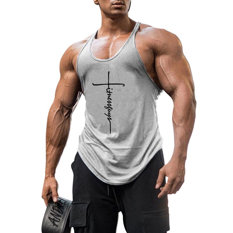 Marchwind Marca Moda Ginásios Treino Sem Mangas Camisa Tanque Dos Homens  Roupas De Musculação Fitness Masculino Sportwear Coletes Tanque Muscular  246p De $170,91