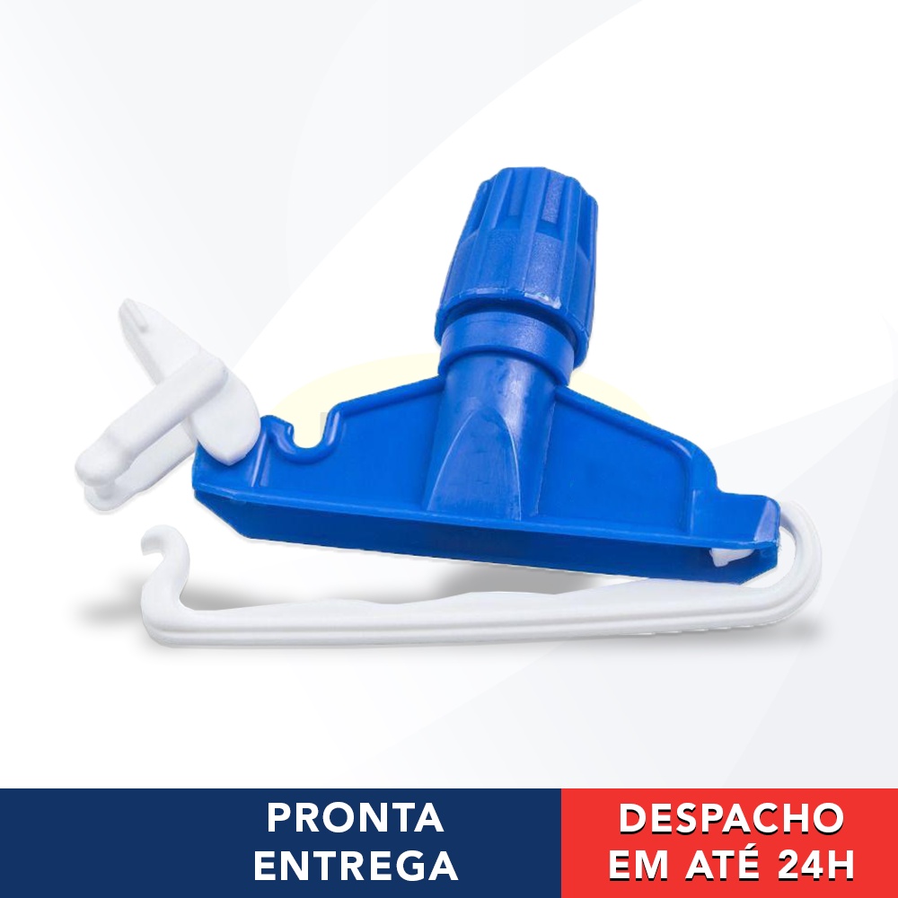 Suporte Plastico Tipo Garra / Haste Para Mop Úmido Multiuso