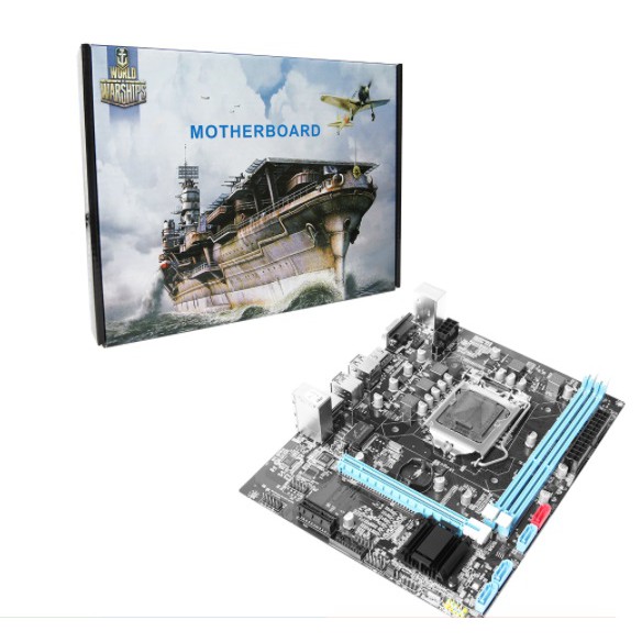 Placa-mãe DDR3 Placa-mãe B75M Desktop PC Suporta 1155 Pinos I3 I5 I7 Processadores DDR3 * 2 Slot de Memória Porta Multi-USB
