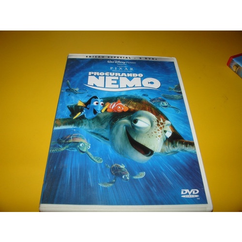 Dvd Infantil Disney Pixar Procurando Nemo Dory Peixe Palhaço