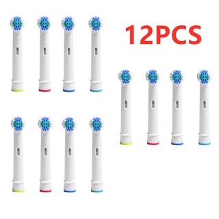 12 Peças Cabeças De Escova De Reposição Para Oral B Rotação Tipo Escova De Dentes Elétrica