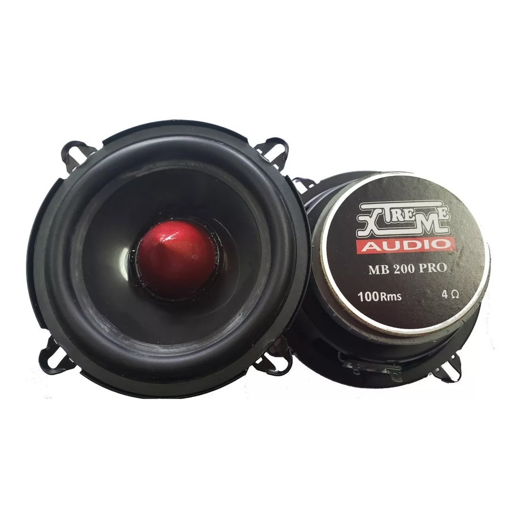 Auto Falante Mid Bass Mb200pro Xtreme Audio Ñ Zetta Powervox