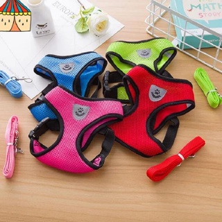 Coleira Peitoral de Nylon Reflexiva Respirável em Oferta na Shopee