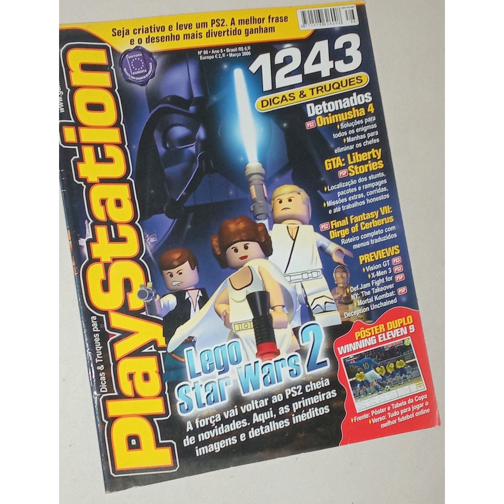 Revista Dicas E Truques Para Playstation Março 2006 Star War