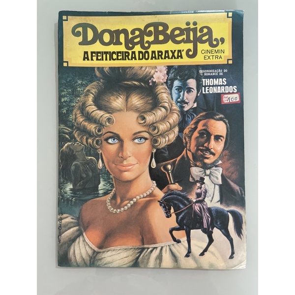 Clássico gibi revista grande Dona Beija a feiticeira do Araxá Cinemin extra cinema Thomas Leonardos