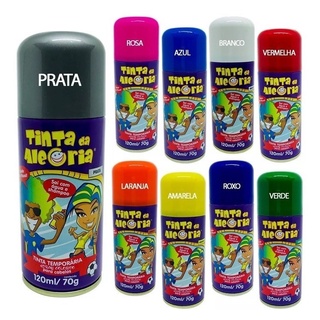 Tinta da Alegria Temporária Para Cabelo e Barba - 120ml