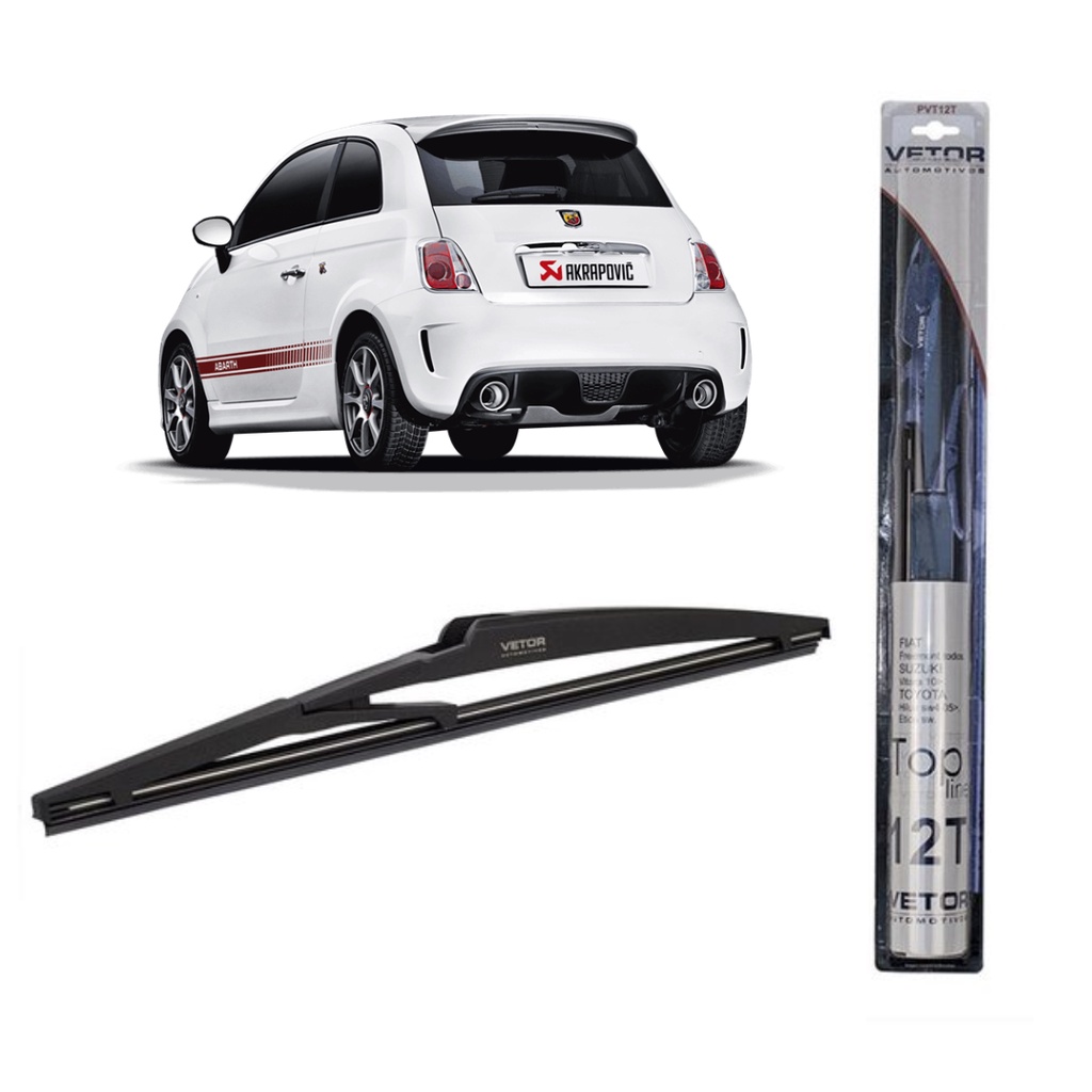 Limpador Palheta Vidro Traseiro Fiat 500 2012 2013 2014 2015