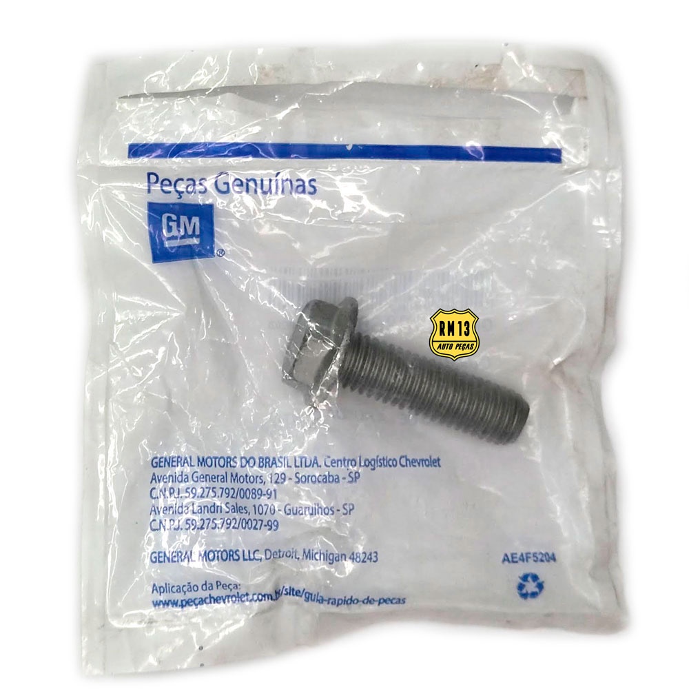 Parafuso Polia Virabrequim GM 11085932 11085931 Original