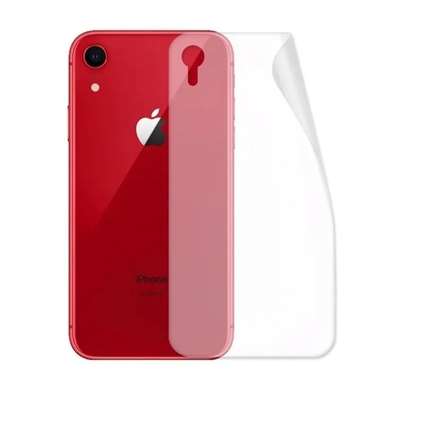 Película De Gel Traseira Para IPHONE XR Shopee Brasil