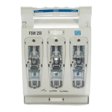 Chave Seccionadora Weg Saca Fusível Fsw250-3 3 Polos 250 A