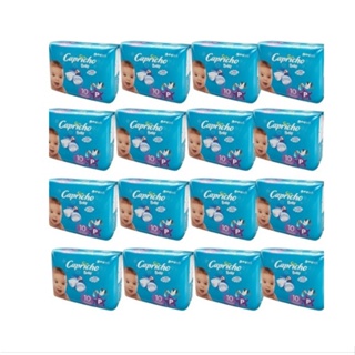 kit 3 pacotes pequeno Fralda Capricho Baby  Atacado descartável \ Escolha o tamanho P M G EG em Oferta na Shopee