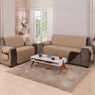 Protetor Sofá Pratic 2 e 3 Lugares Dupla Face - MaYu Confecções em Oferta na Shopee