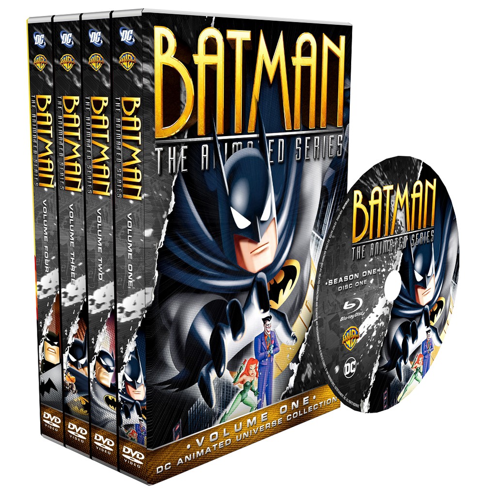Dvd desenho Batman: a série animada - Edição completa