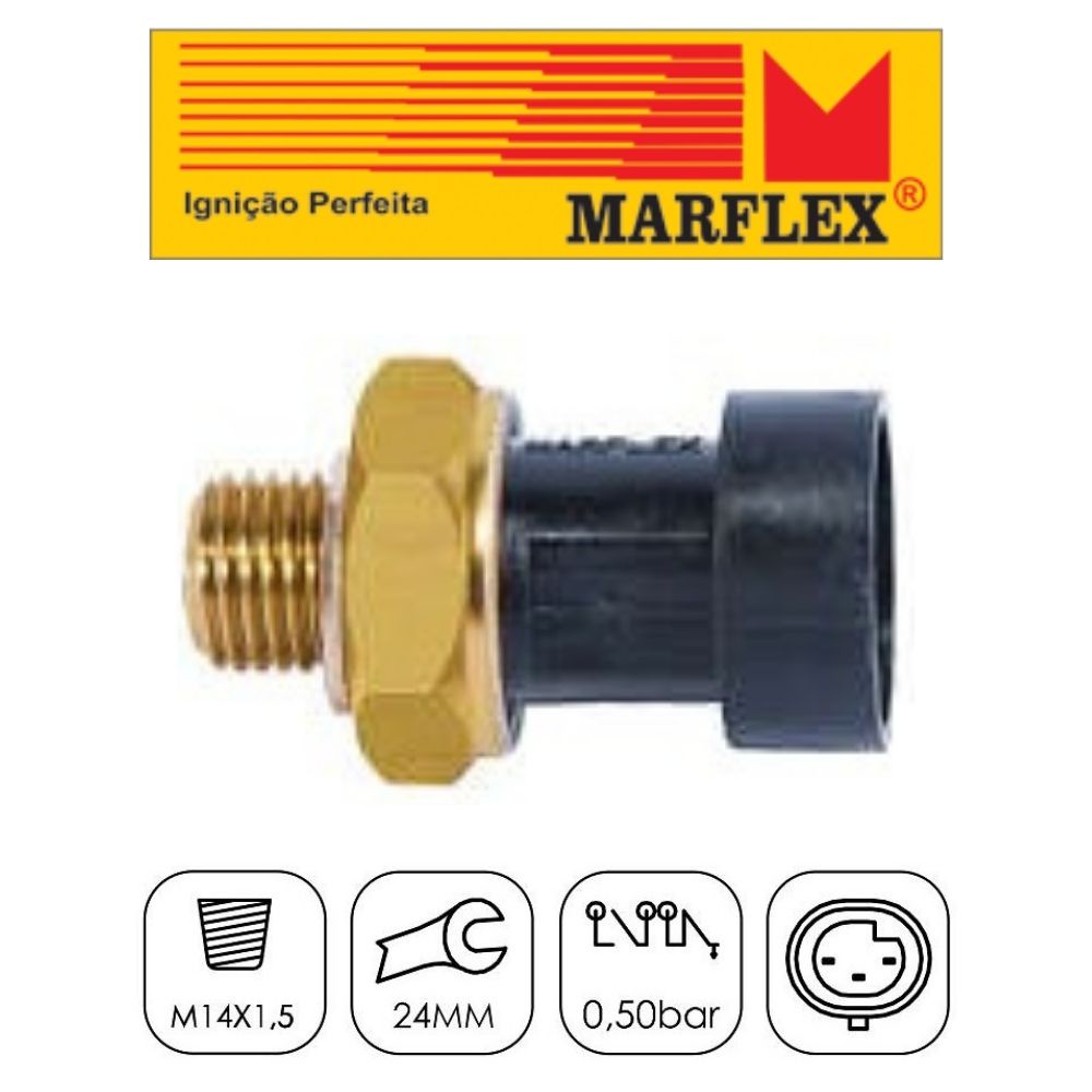 Interruptor Pressão Oleo GM Astra Blazer S10 Monza Omega Silverado Vectra