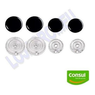Kit 4 Espalhador 4 Queimador Fogão Consul 2 Gd + 2pq 3 Pinos