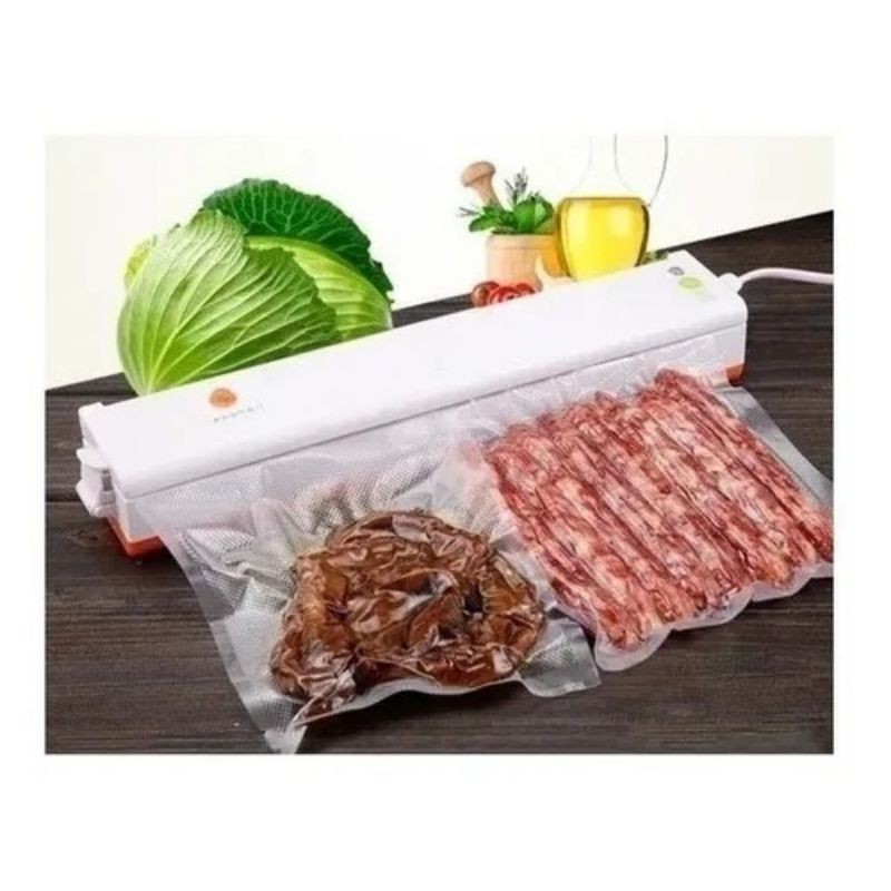 Máquina Seladora Vácuo 220V Freshpack Pro Embaladora De Alimentos Elétrica Portátil