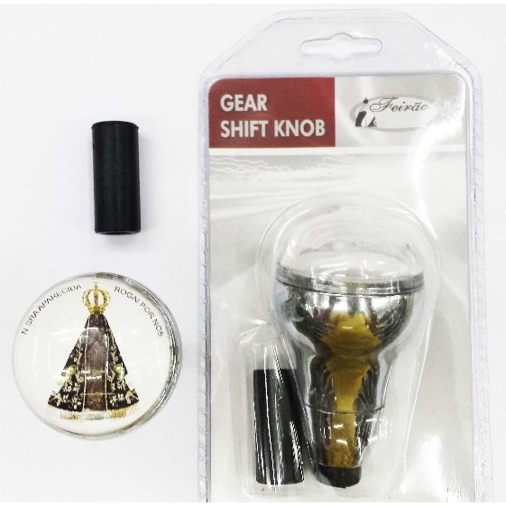 Manopla Bola Para Cambio Nossa Senhora Aparecida Universal em Oferta na Shopee