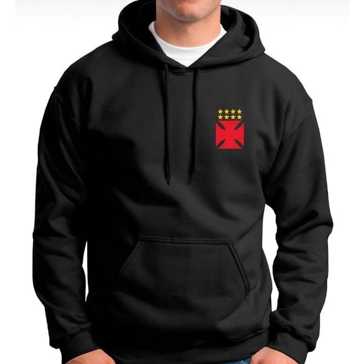Moleton Vasco da Gama Blusa De Frio Casaco Blusão Times oferta